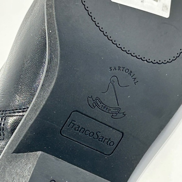 Franco Sarto Size 7.5 Black Over the Knee Boots Platform Square Toe Kelly NEW - Picture 12 of 12